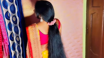 Voluminous Ponytail Look for Long Hair 💫