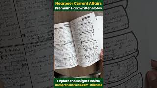 📢 Current Affairs Premium Handwritten Notes — Finally Launched! | #css2026 #nearpeer