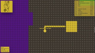 Running into yourself in splix.io gives you 500 points!