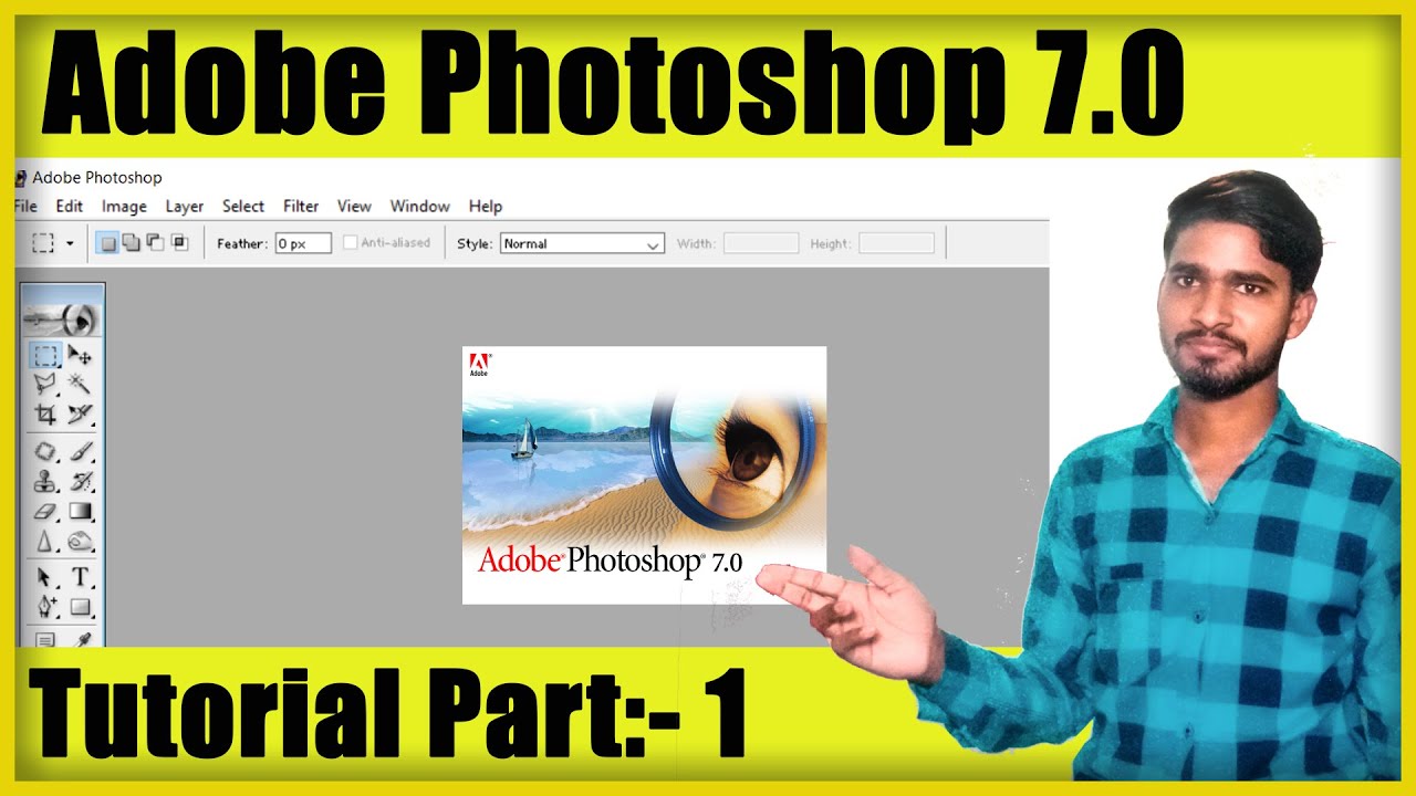 Adobe Photoshop 7.0 Tutorial in Hindi | फोटोशोप कैसे सीखे पूरी जानकारी ...