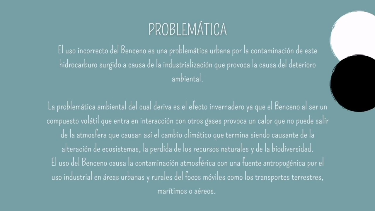 Benceno y el derecho