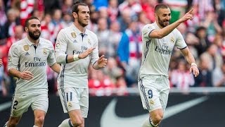 Athletic bilbao 1-2 real madrid | all goals cope 2017