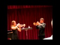 Josh Shpak &amp; Rachel Doolittle 2011 | Excerpts from &quot;Dialogue for Two Trumpets&quot;