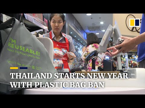 Thailand starts new year with plastic-bag ban at major stores