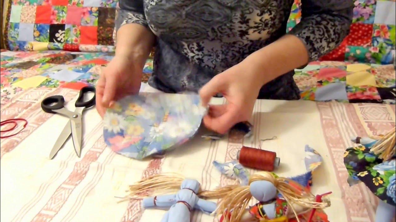 Мастер-класс по рукоделию. Кукла "Подружка" - YouTube