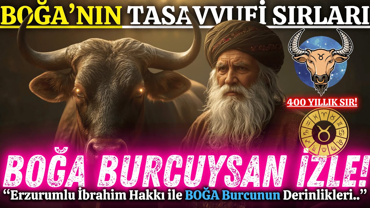Boğa Burcuysan İzle! Erzurumlu İbrahim Hakkı’nın 400 Yıllık Sabır Sırrı Ortaya Çıktı!
