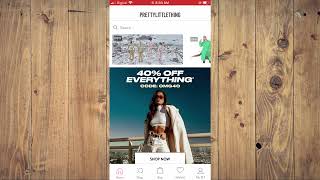 how to change country on pretty little thing app screenshot 1