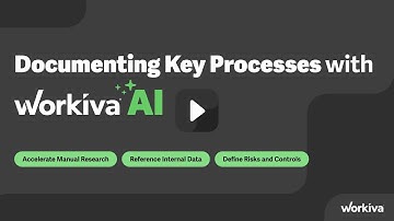 Documenting Key Processes with Workiva AI