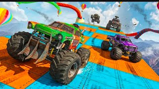 Monster Truck Ramp Stunt 3D Android Gameplay  screenshot 4