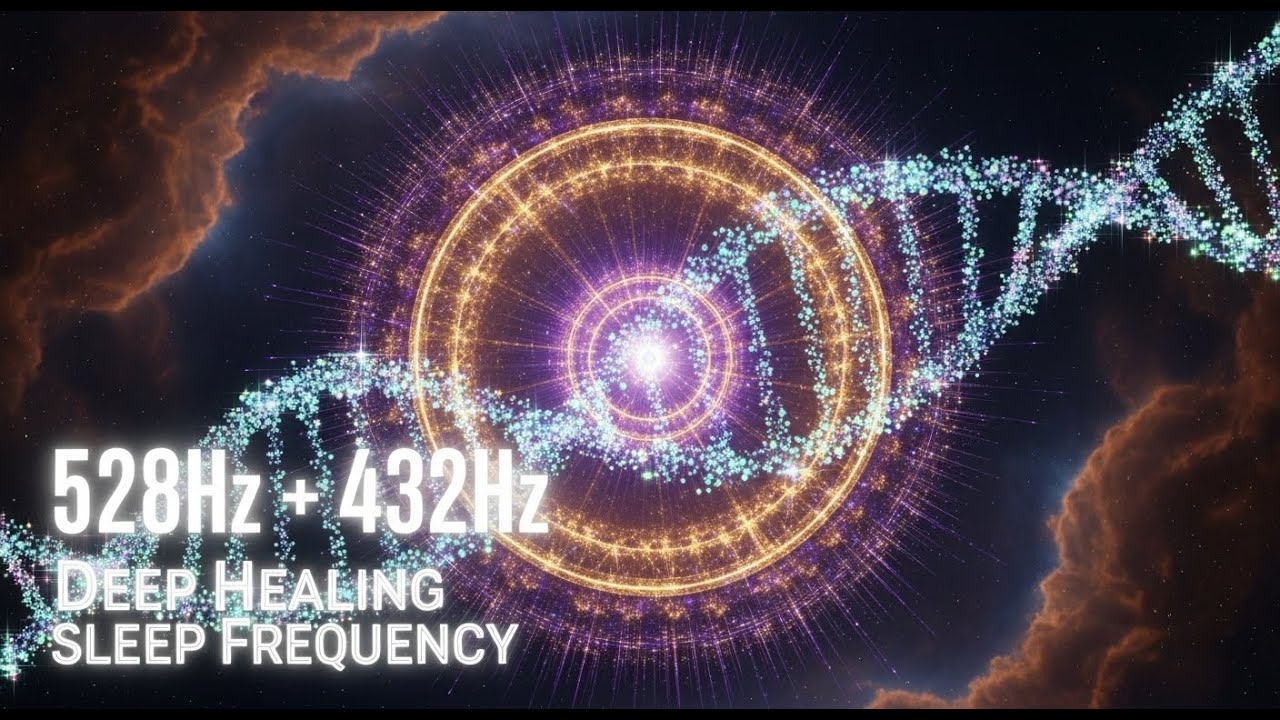 528Hz + 963Hz Healing Frequencies | Spiritual Energy & Deep Healing