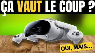 PICO 4 Ultra 256 Go Casque de Réalité Virtuelle et Mixte VR/MR Autonome Haute Résolution