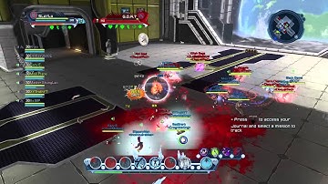 DCUO: Epic Battle In League Hall!