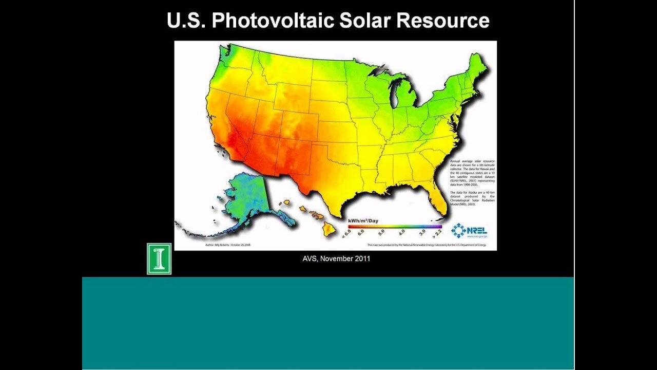 The Dawn of a New Energy Resource: Photovoltaics - Angus Rockett