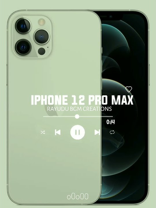 IPHONE 12 PRO MAX RINGTONE || RAYUDU BGM CREATIONS