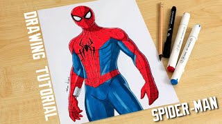 How to draw Spider Man body from Spider-Man BRAND NEW DAY Movie 2026 screenshot 5