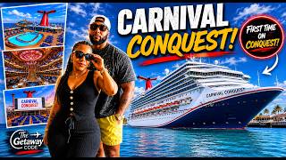 Our First Day on Carnival Conquest Cruise Was So Fun! | Embarkation Day 2026