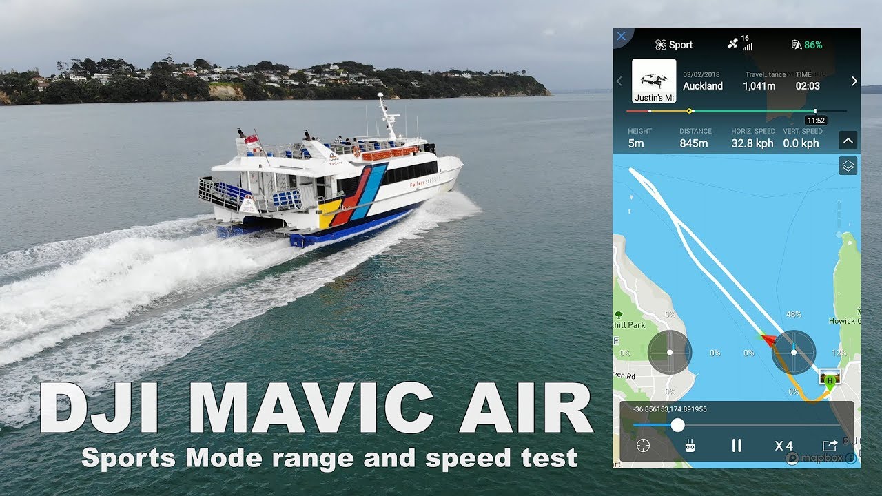 dji mavic air sport mode