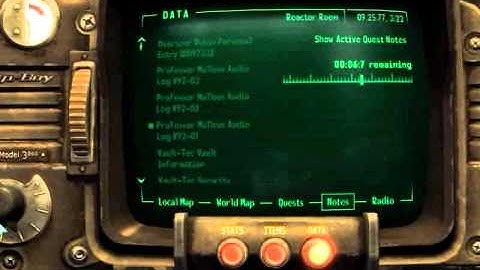 Fallout 3 Walkthrough - Pip Boy and Terminal #45 - Malleus 1 of 6
