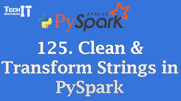 Clean & Transform Strings in PySpark Using regexp_replace() Replace Text with Regex PySpark Tutorial