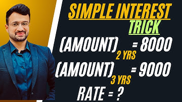 😱 Simple Interest | Solve without pen | Maths By Sumit Sir