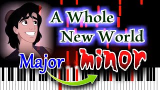 Video thumbnail of "Have You Ever Heard A Whole New World in MINOR KEY?"