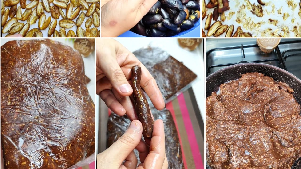 مستحيل اشتريها وابوظ العجين البلح الرطب #حصري بدون مفرمة انظف عجوة بيتي ولا زلطة ولا رملة تلاقيها