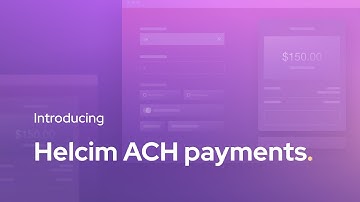 Introducing Helcim ACH Payments