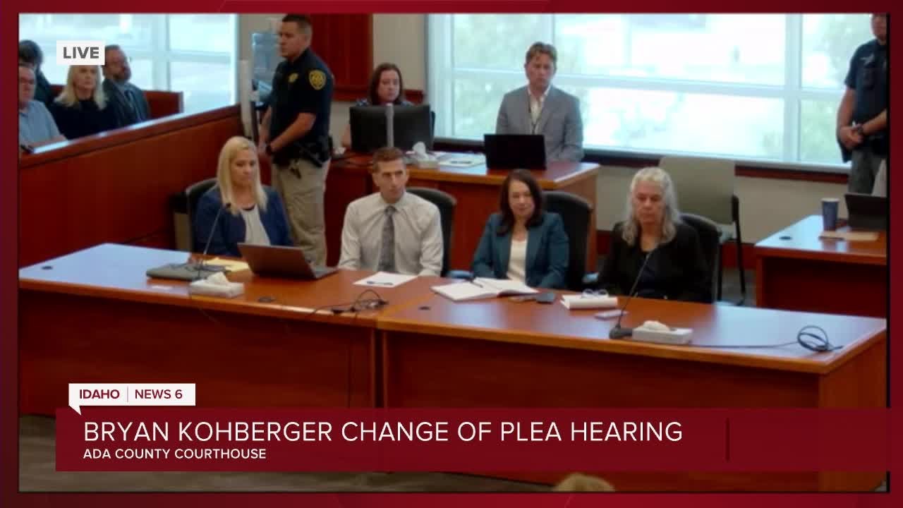 WATCH: Entire guilty plea hearing for Bryan Kohberger