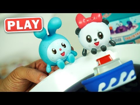 КУКУТИКИ PLAY - Распаковка - Малышарики Игрушки для Ванны для самых маленьких