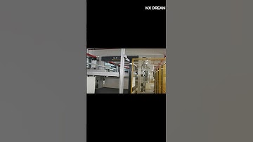 The process of producing foam mattresses by fully automatic machines