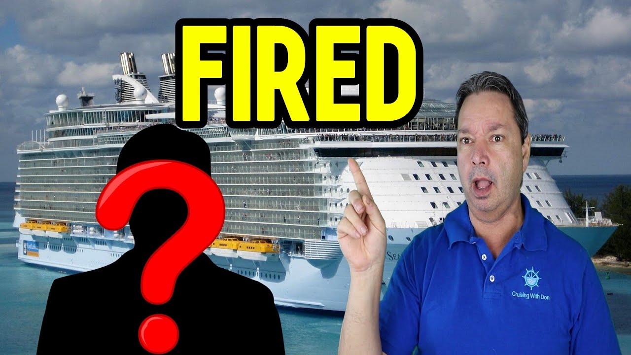 CRUISE NEWS - HUGE BUST, ROYAL CARIBBEAN  FAN  FAVORITE LEAVING