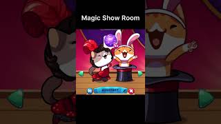 Magic Show Room #41 #mobilegame #catgame Music by “Karl Casey @ White Bat Audio"
