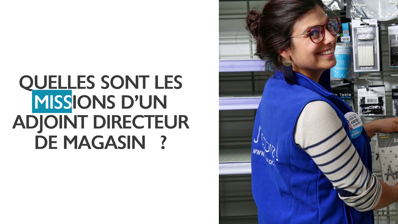 Etre Adjoint Directeur De Magasin Chez Centrakor Youtube