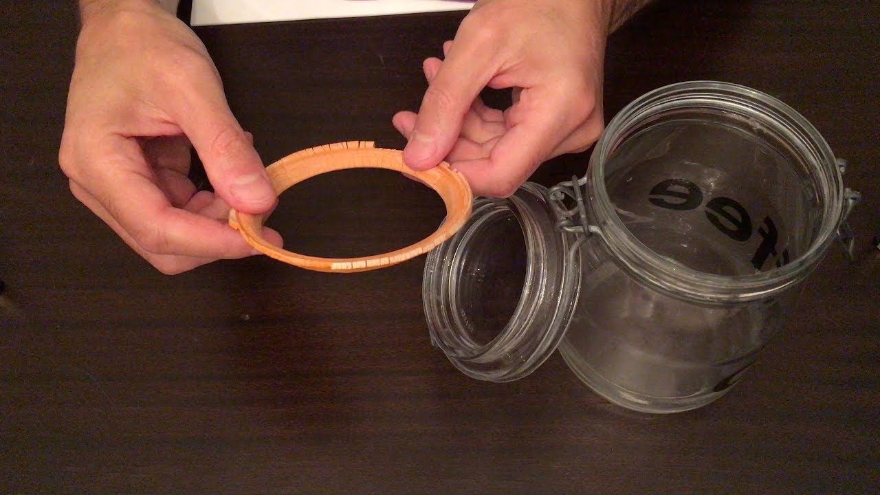 6 Jar O Rings Rubber Sealing Ring Airtight Storage Glass Lid Orings Leak Proof 