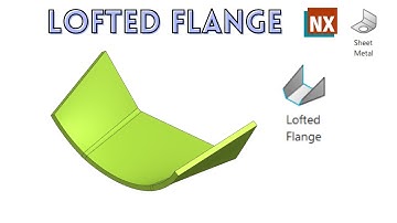 Lofted Flange | How to use Tube in NX | NX CAD |