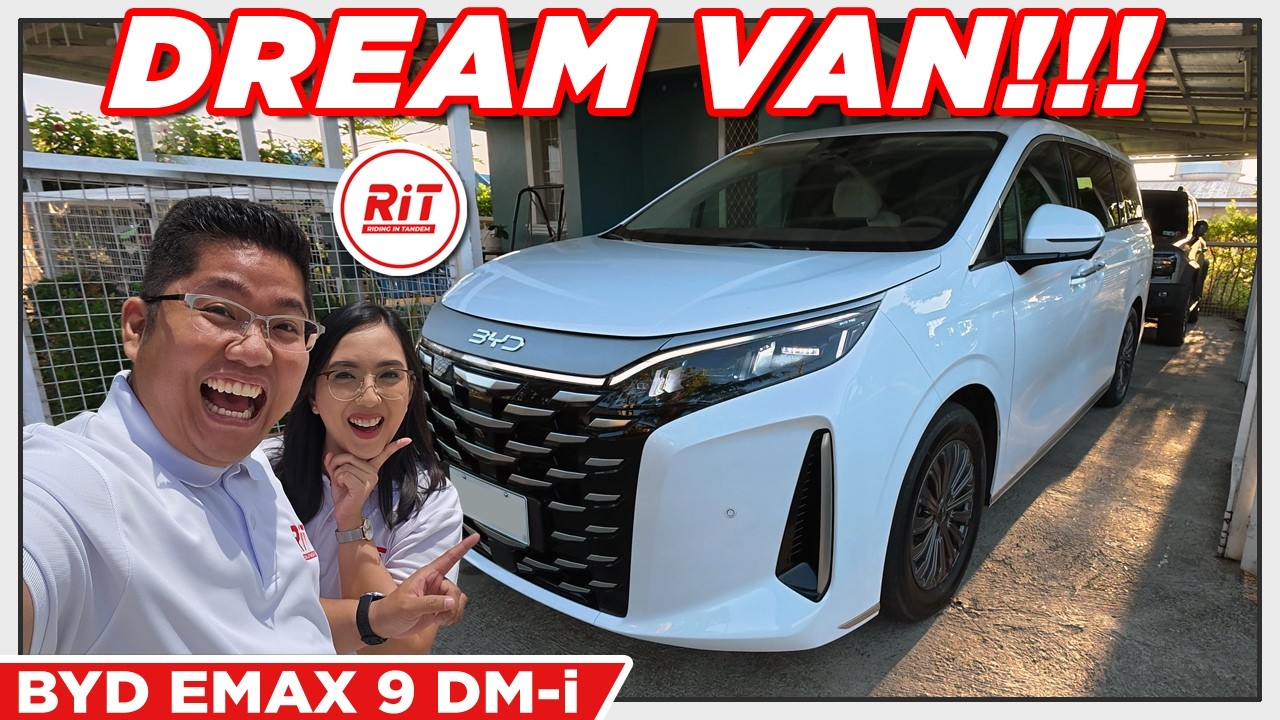 2026 BYD Emax 9 DM-i  | Plug-in Hybrid Van | RiT Riding in Tandem