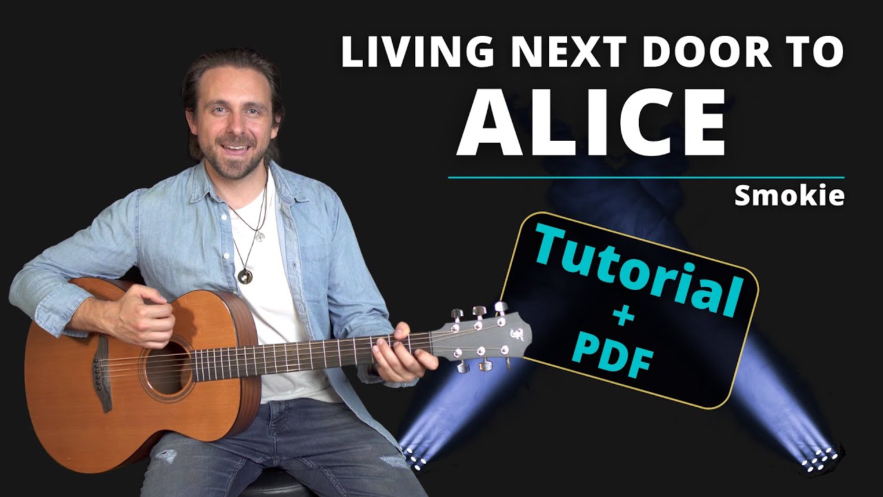 Living Next Door to Alice - Smokie | Akustik Gitarre Tutorial