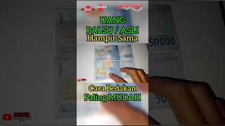 Emang Bisa Pakai Air Bedakan Uang ASLI atau PALSU 50 Ribu Cara Cek PALING MUDAH AWAS JANGAN TERKECOH