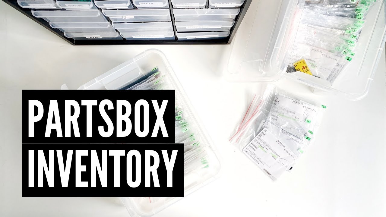 PartsBox vs spreadsheet Version 2 of my home lab electronic parts