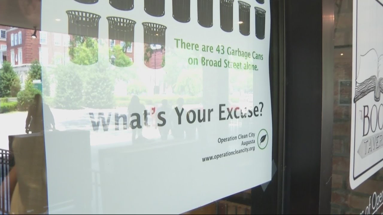 Cleanup ad campaign starts downtown
