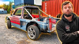 It Collapsed! Wheel Bearing Disaster & Front Structure Rebuild - Subarancho Body Swap Rebuild