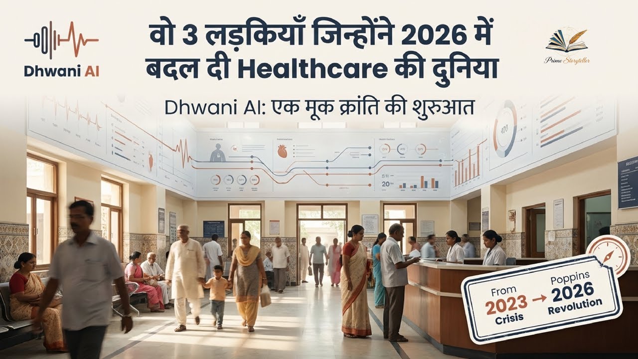 वो 3 लड़कियाँ जिनके AI Startup ने 2026 में बदल दी Healthcare की दुनिया 💉| Prime Storyteller