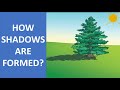 How shadows are formed  science educational