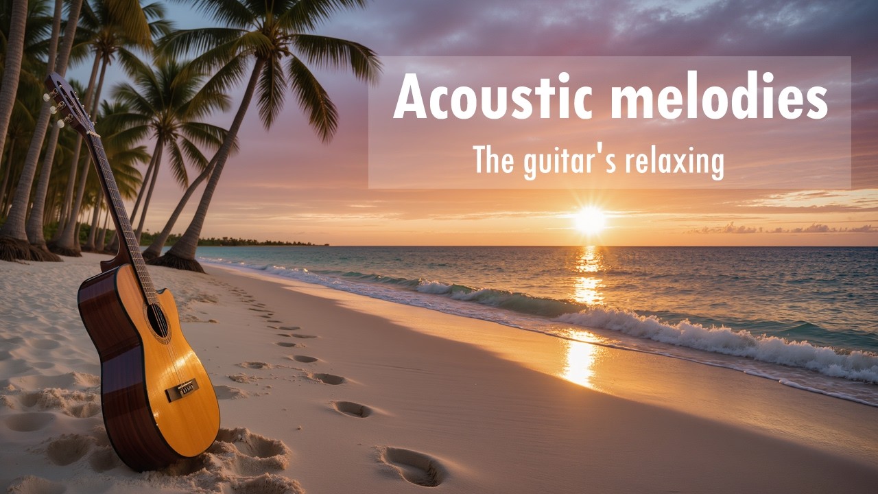 Tropical Sunrise Guitar ☀️ Relaxing Melodies for a Quiet Morning 🌊🥥