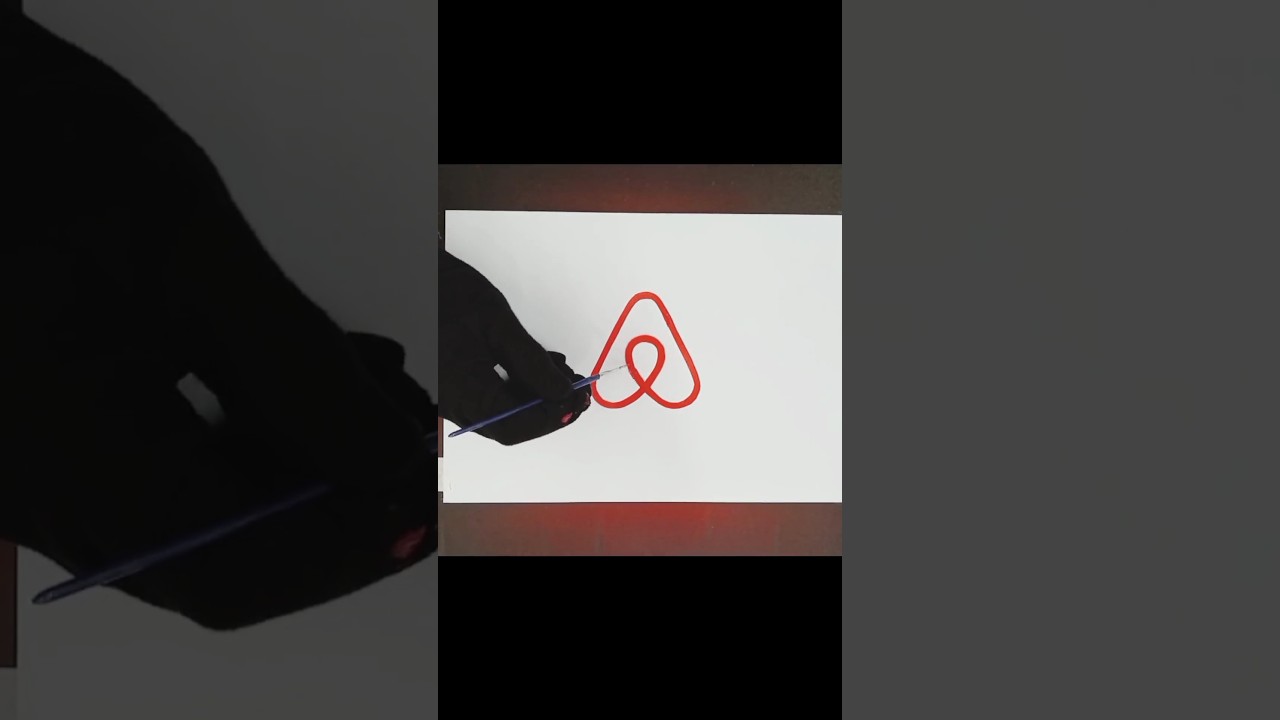 Airbnb | spray logo | Airbnb logo 