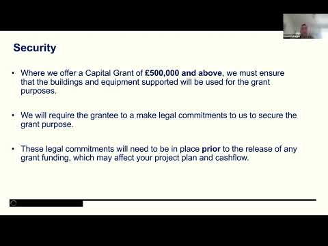 Webinar: Creative Foundations Fund - Making an Expression of Interest - video from Arts Council England