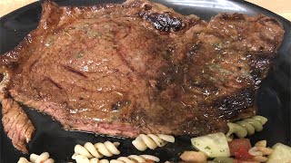 Steakhouse steaks at home no cast iron needed.