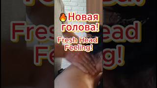 🔥Новая голова! — Fresh Head Feeling! #shorts #массаж #шея