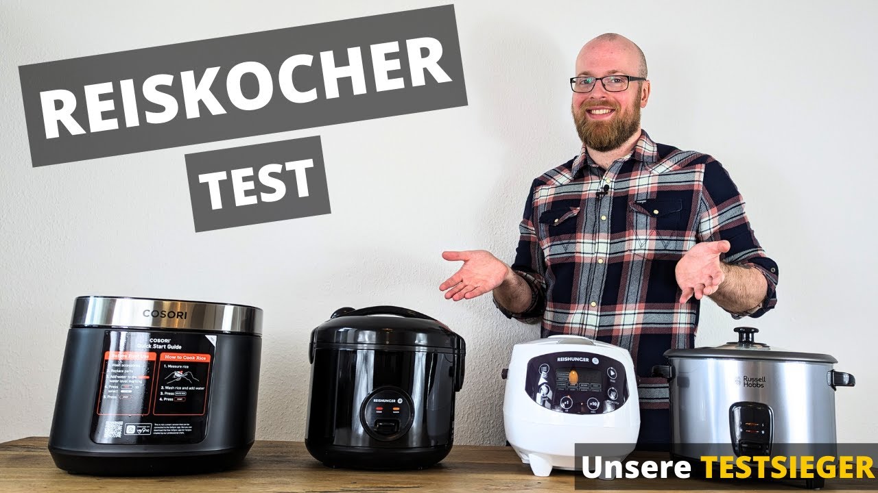Reiskocher TEST & VERGLEICH: Diese 3 Geräte machen den besten Reis!