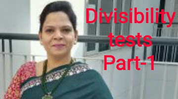 Divisibility tests(Part 1)